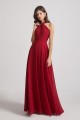 A-Line Chiffon Cross Halter Neckline Bridesmaid Dresses Canada