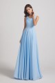 Sleeveless Cowl Chiffon A-Line Bridesmaid Dresses Canada