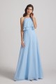 Jewel Ruffle Tiered Sleeveless Chiffon Maxi Dresses Canada