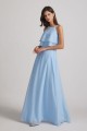 Jewel Ruffle Tiered Sleeveless Chiffon Maxi Dresses Canada