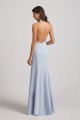 Trumpet Backless High Neck Halter Bridesmaid Dresses Canada