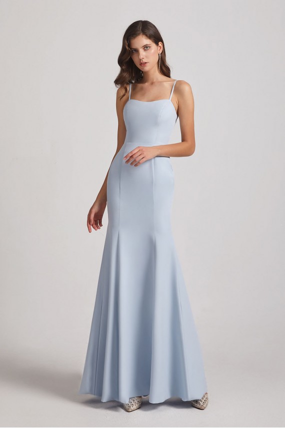 Trumpet Spaghetti Straps Sweetheart Bridesmaid Dresses Canada