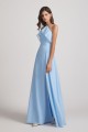 Ruffled Halter Neckline A-Line Skirt Slit Bridesmaid Dresses Canada