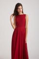 Jewel A-line Chiffon Open Back Bridesmaid Dresses Canada