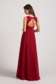 Jewel A-line Chiffon Open Back Bridesmaid Dresses Canada