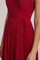 Spaghetti Straps V-Neck Ruched Chiffon Bridesmaid Dresses Canada