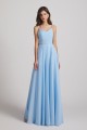 V-Neck Spaghetti Straps A-Line Chiffon Bridesmaid Dresses Canada