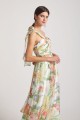 Strapless Sweetheart Floral Bridesmaid Dresses Canada