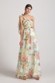 Strapless Sweetheart Floral Bridesmaid Dresses Canada