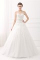 Strapless Sweetheart Belt Lace Ball Gown Wedding Dresses Canada
