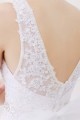 White Jewel Sleeveless Mermaid Lace Wedding Dresses With Belt Canada