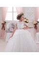 Ivory Ball Gown Sweetheart Sleeveless Long Flower Girl Dress Canada