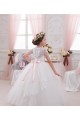 Ivory Ball Gown Sweetheart Sleeveless Long Flower Girl Dress Canada